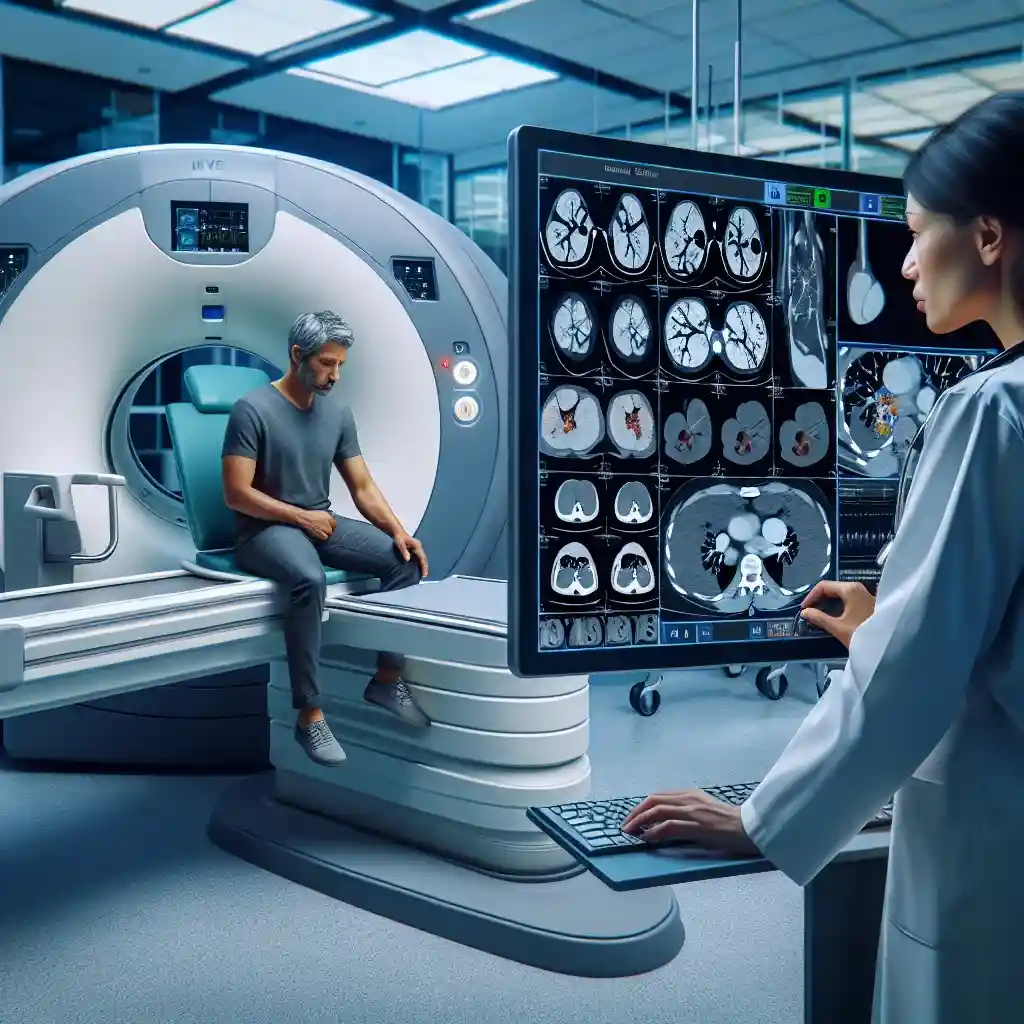 Диагностика кист печени на КТ  